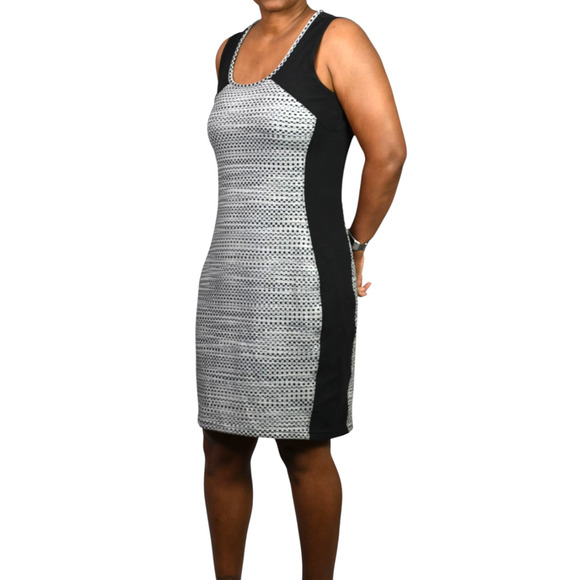 Athleta Fuse Dress Black Jersey Tank Mini Adjustable Active Sporty Size Small - Picture 3 of 16